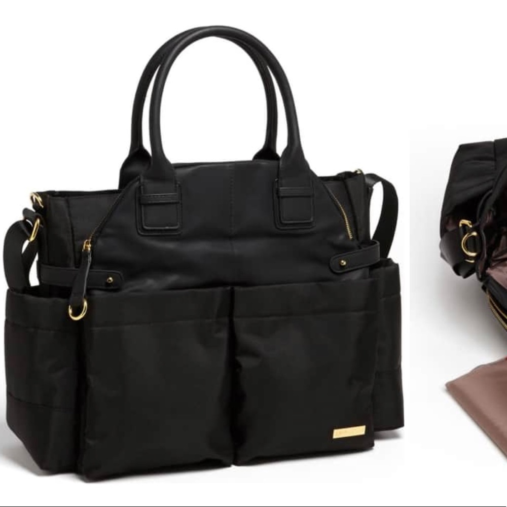 Skip Hop Chelsea Diaper Bag in Black
